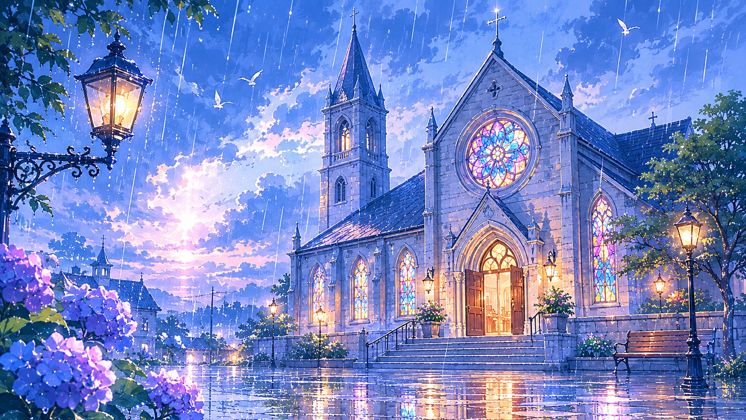 雨宿り