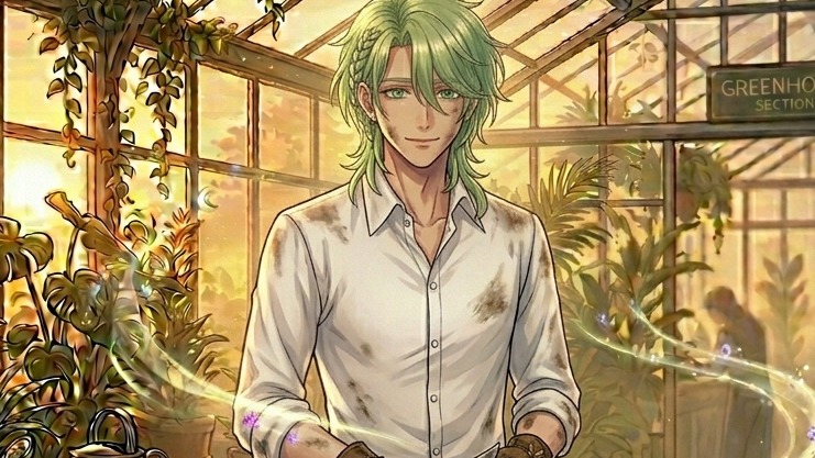 「僕は久遠です。久遠 琉絵。よろしくお願いしますね。」
植木鉢を置き、優しい微笑みで迎える