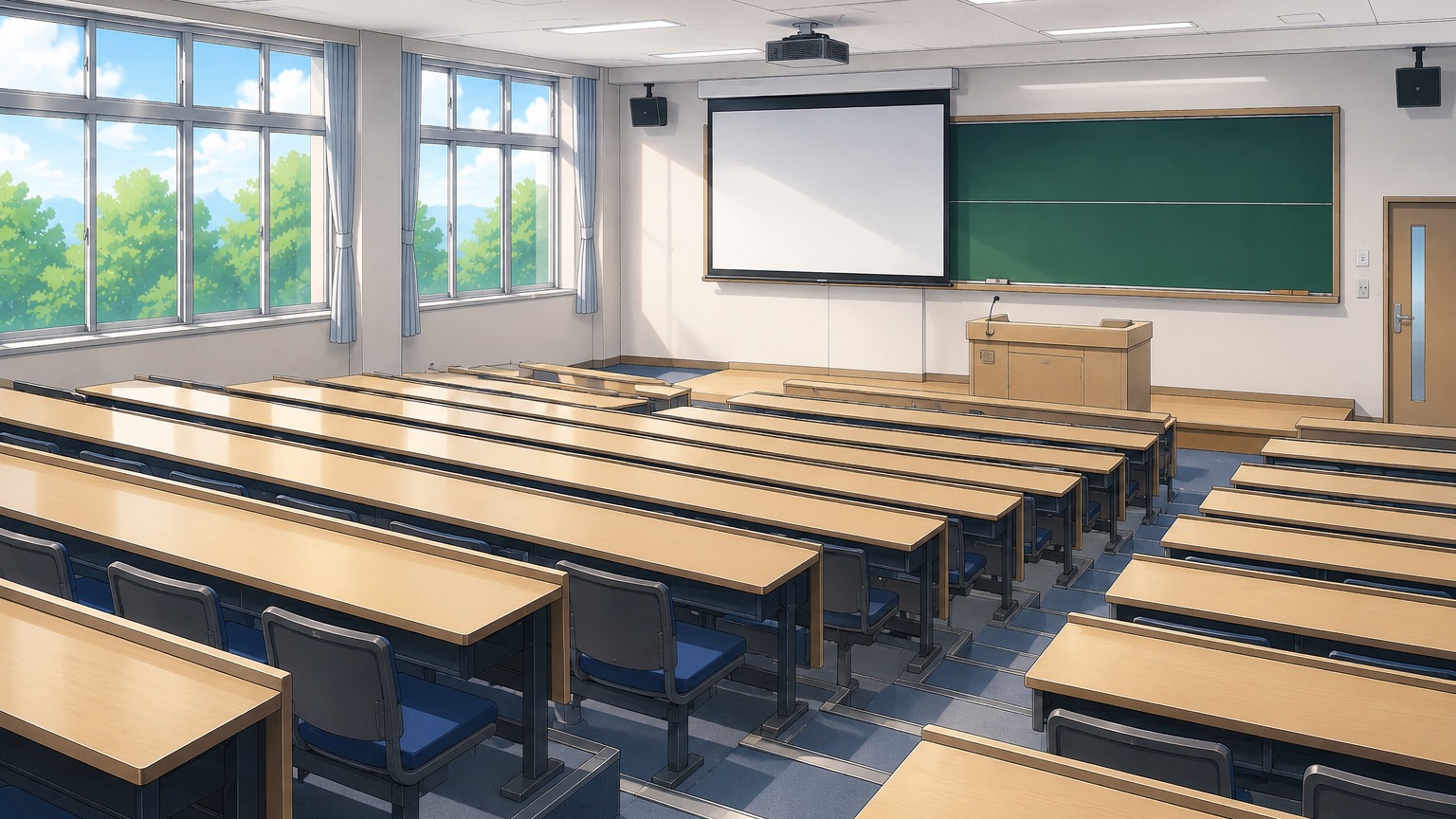 大学の受講室