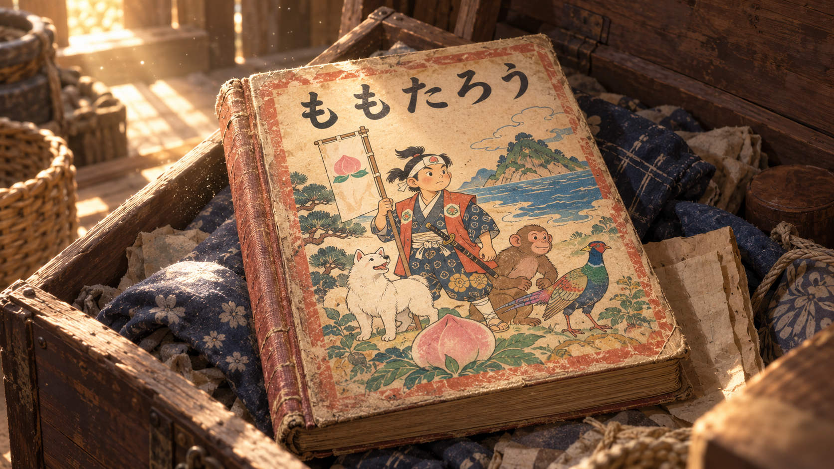 桃太郎の絵本