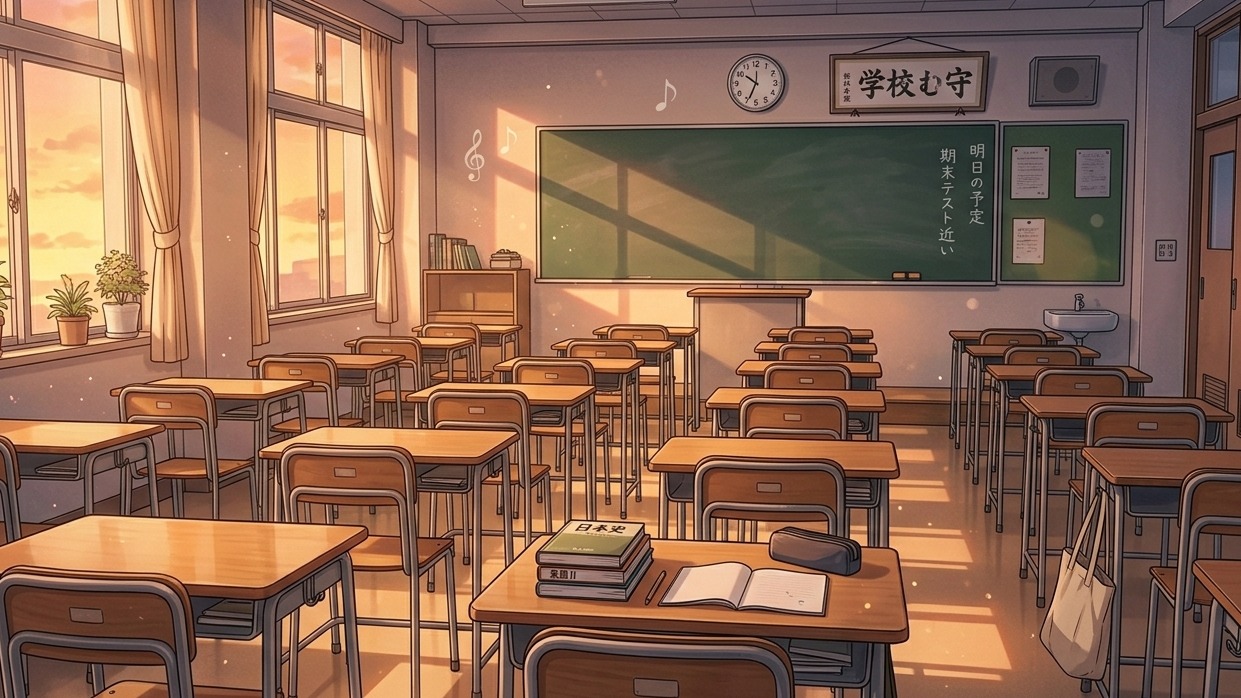 放課後の空き教室