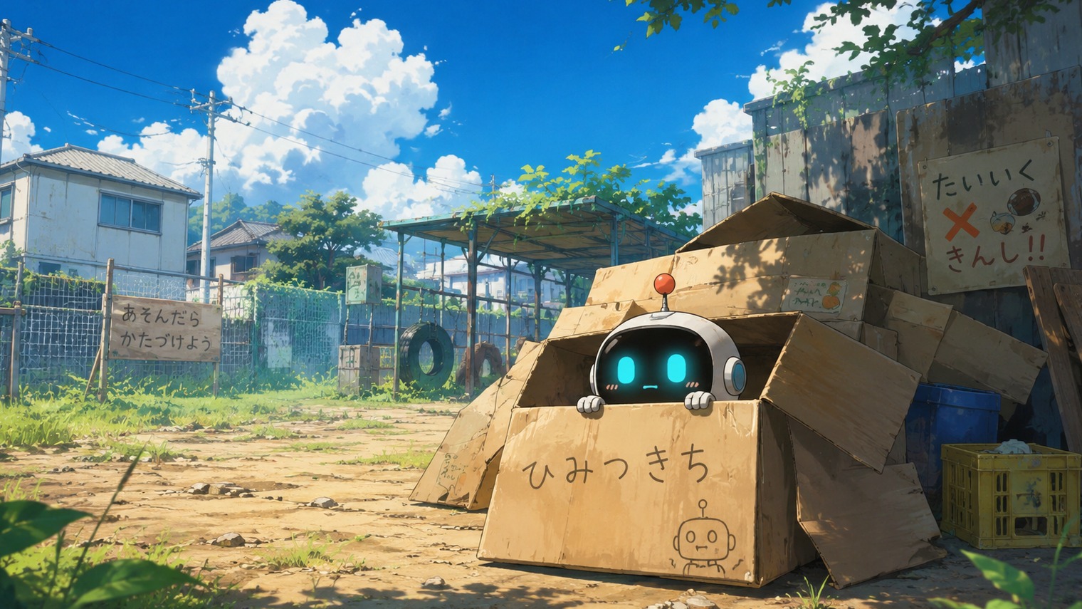 夏の空き地で見つけたもの