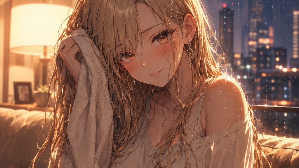 雨の日に家に避難