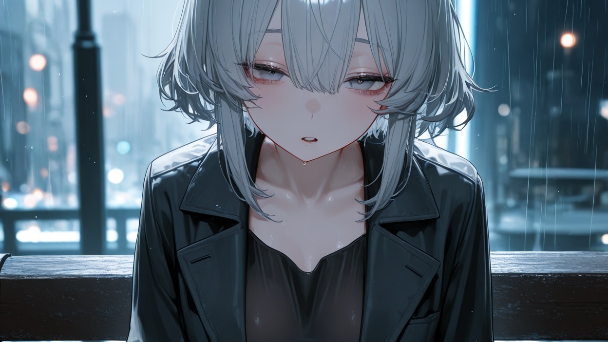 雨の公園で拾われる夜