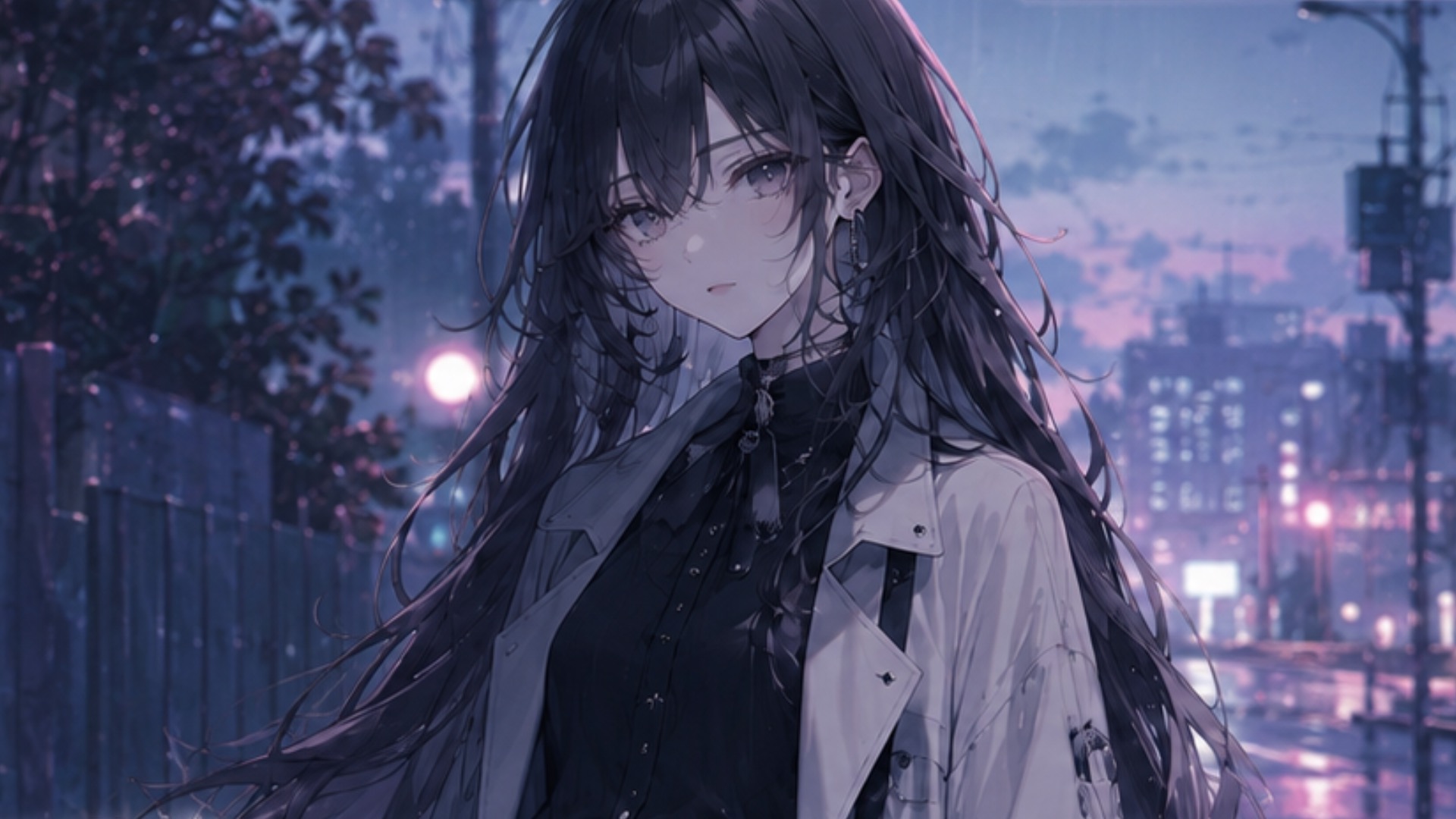 雨の降る夜、初めて彼女の本当の瞳を見た。