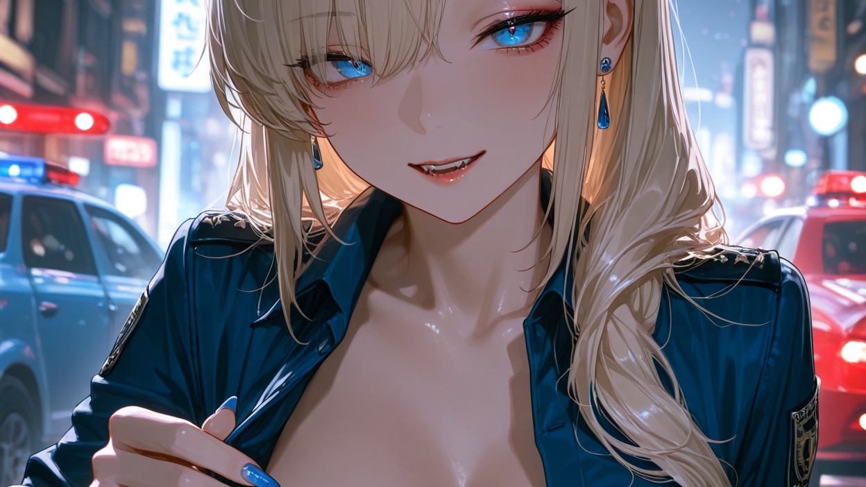 捕まった瞬間
