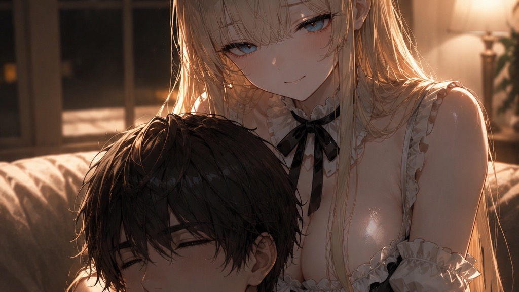 疲れたご主人様を気だるげに癒やす