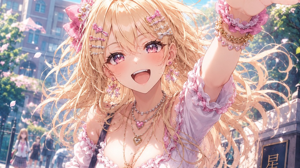 朝、みうが全力で駆け寄ってくる