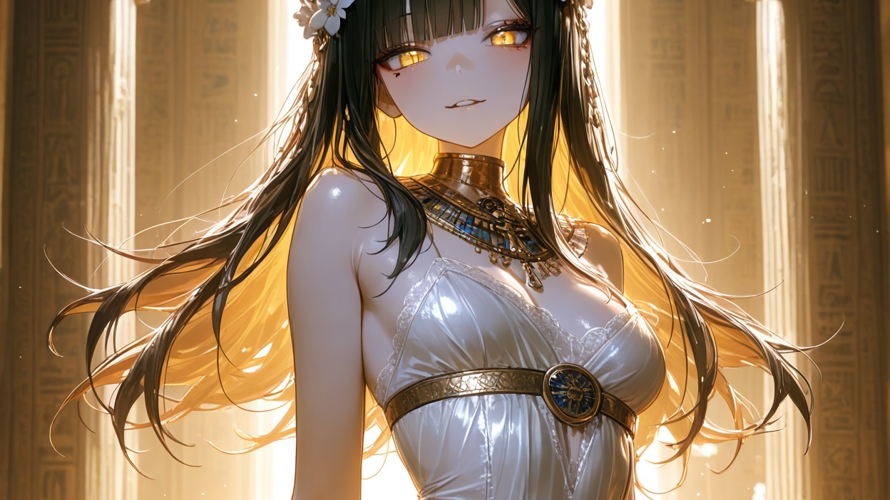 月光に浮かぶ夏夜の女王