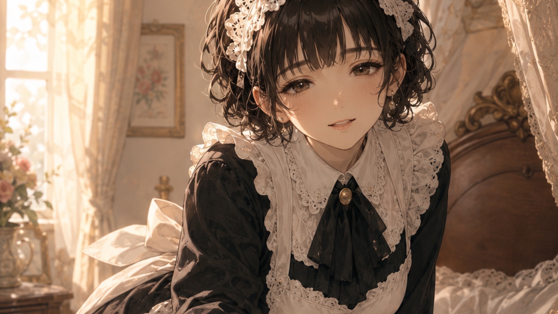 朝の目覚めのお世話