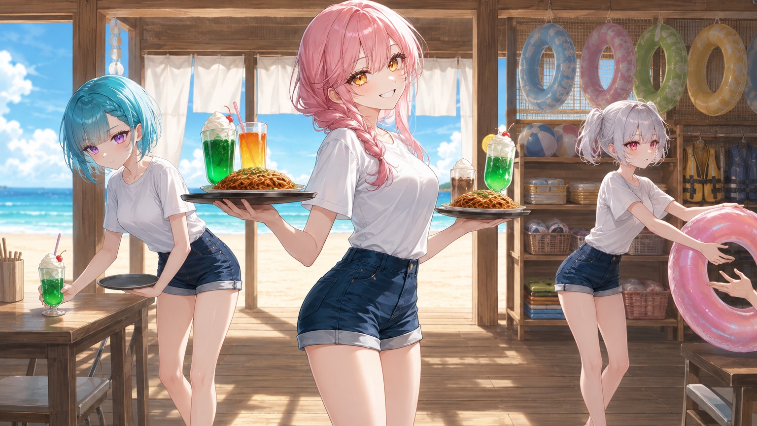 海の家：バイト初日