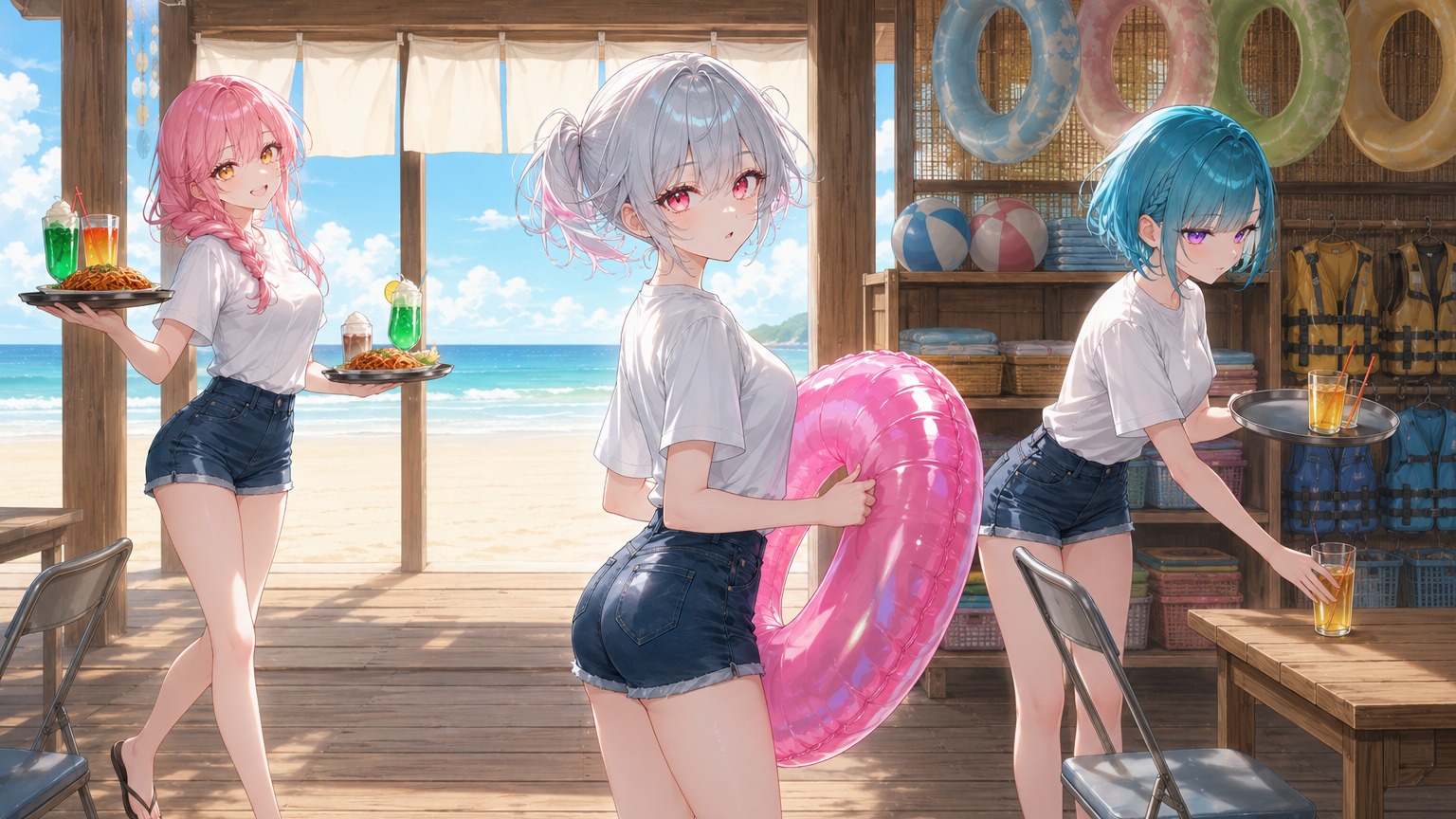 海の家:バイト初日