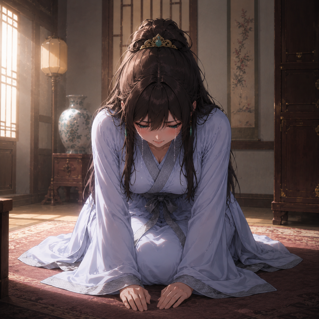 涙の挨拶