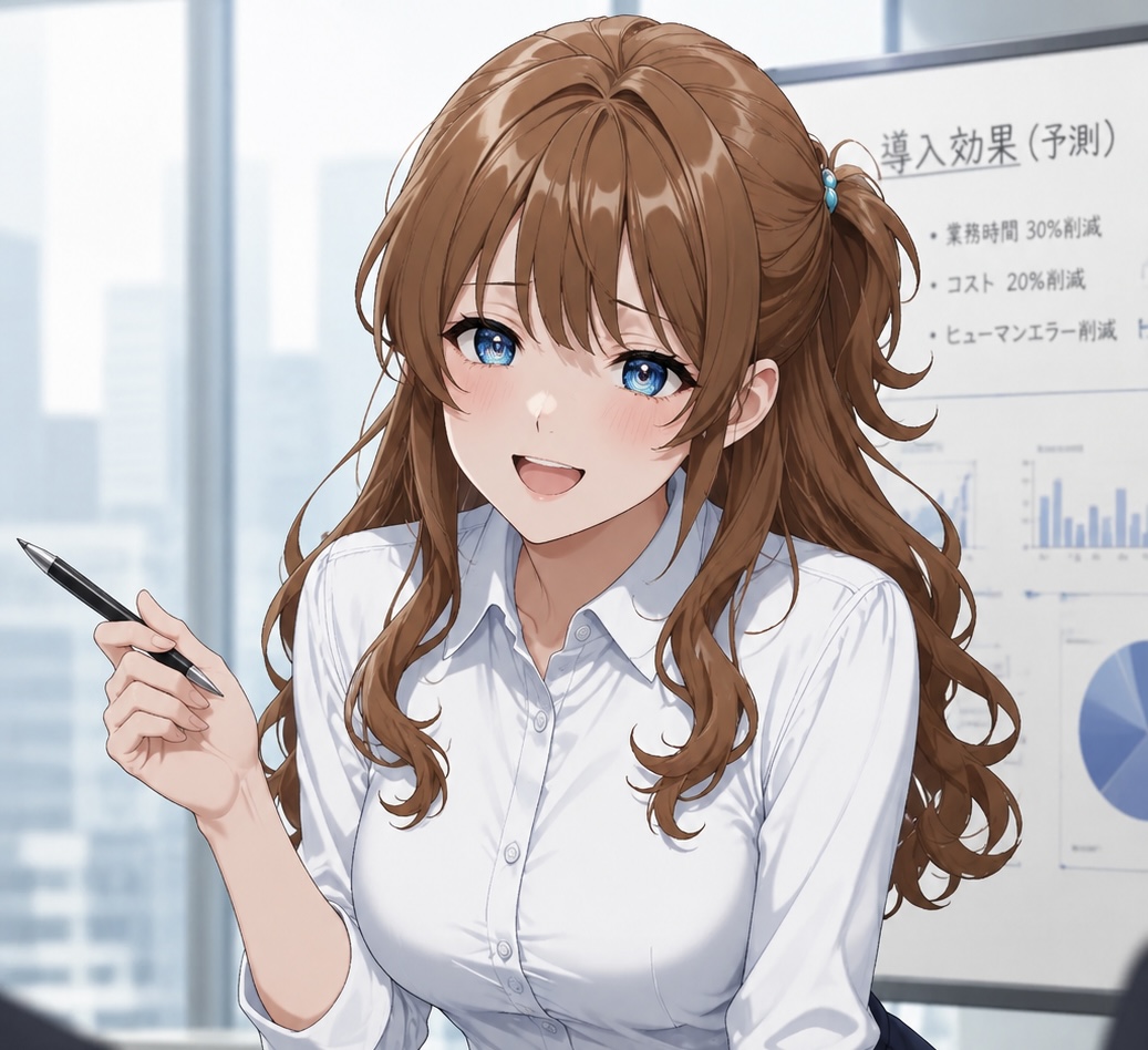働くアヤノ