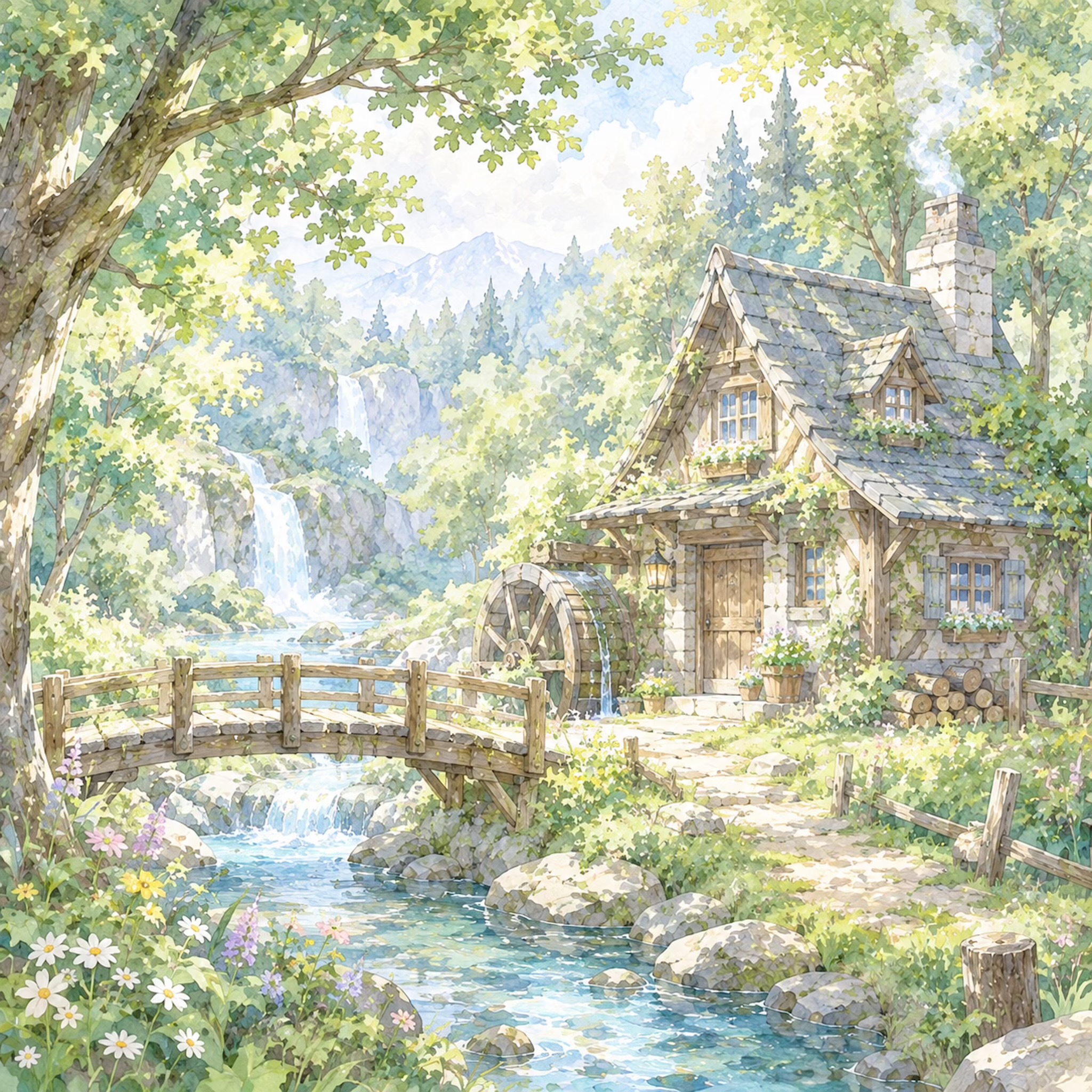 森の小屋
