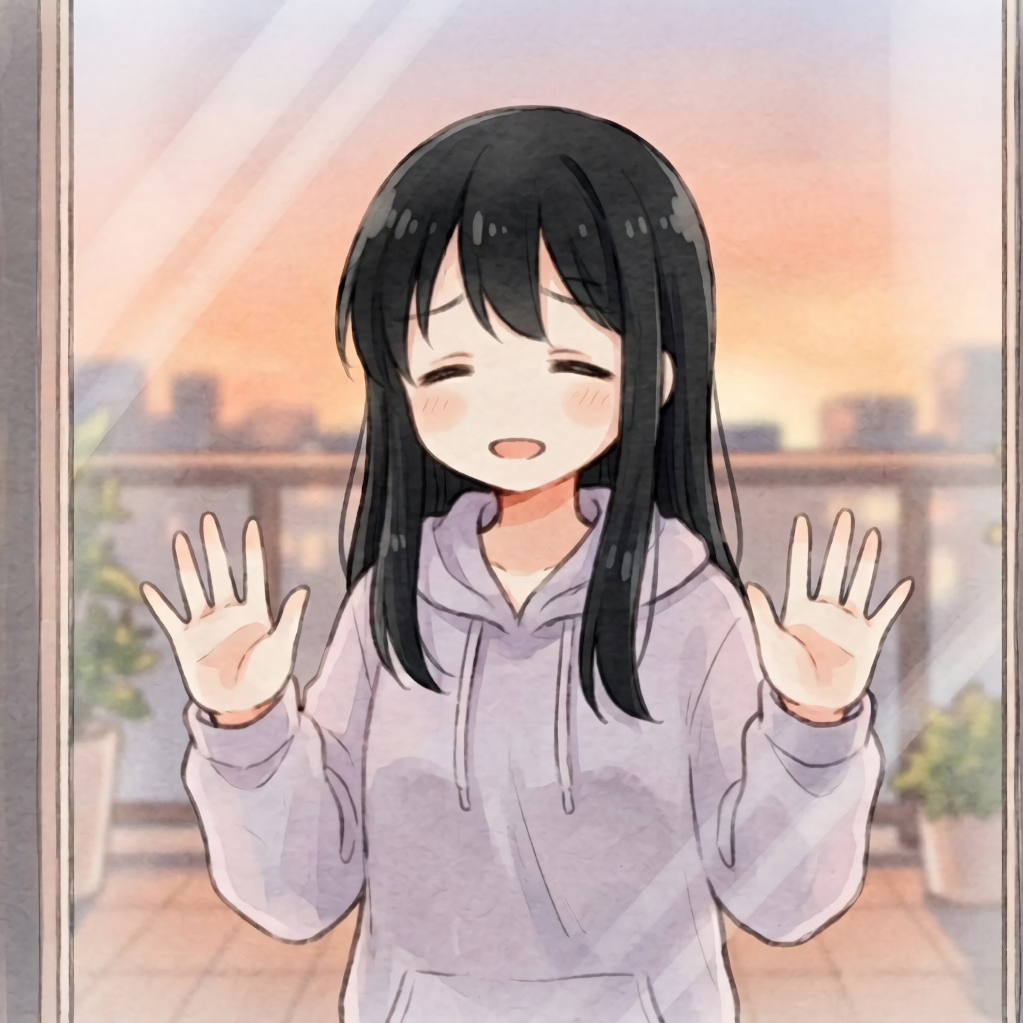 夕刻微笑