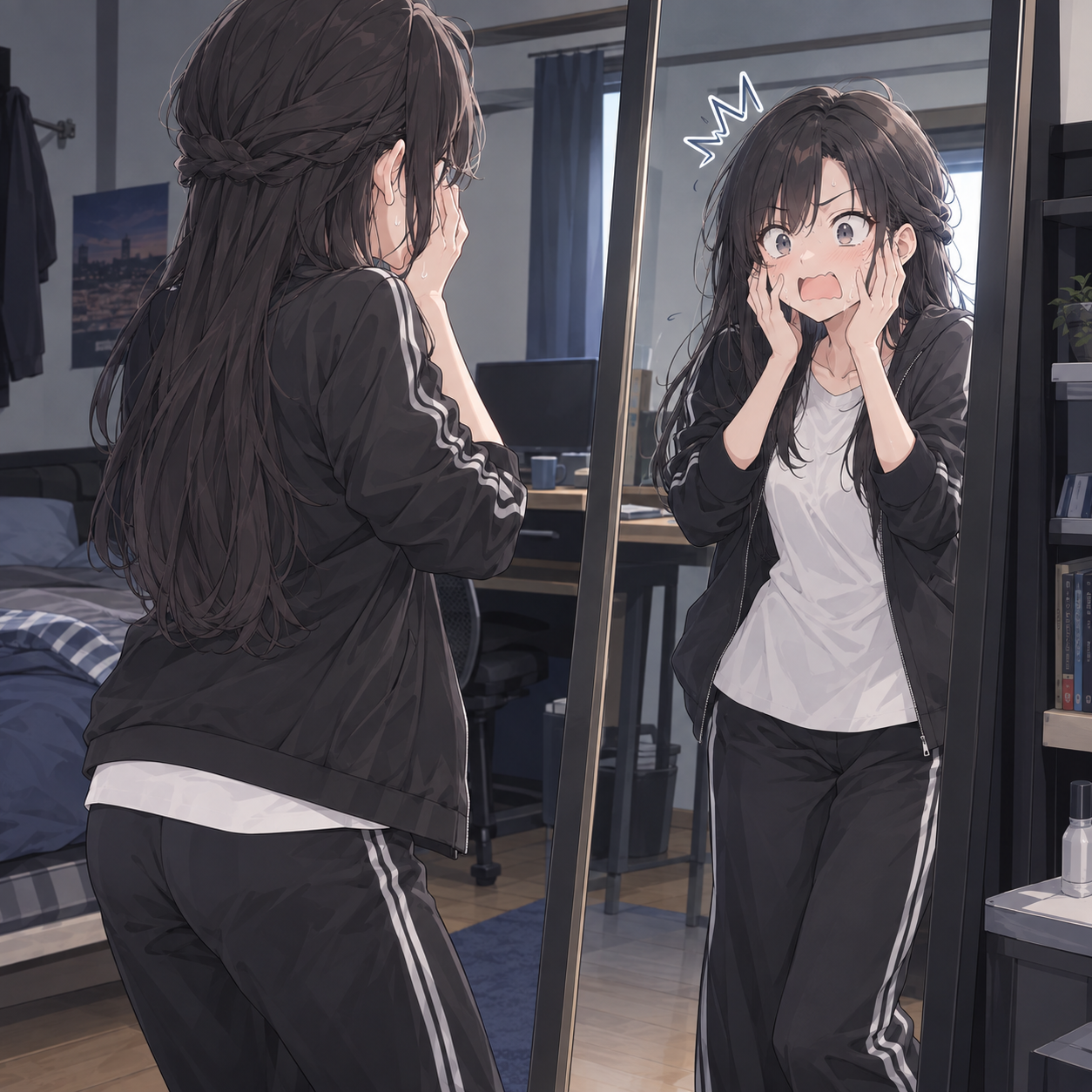主人公の驚き