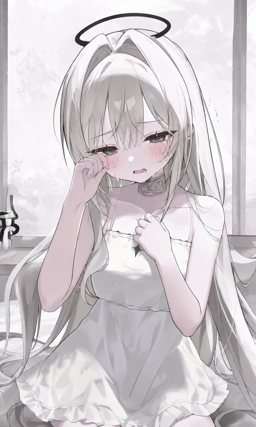泣く
