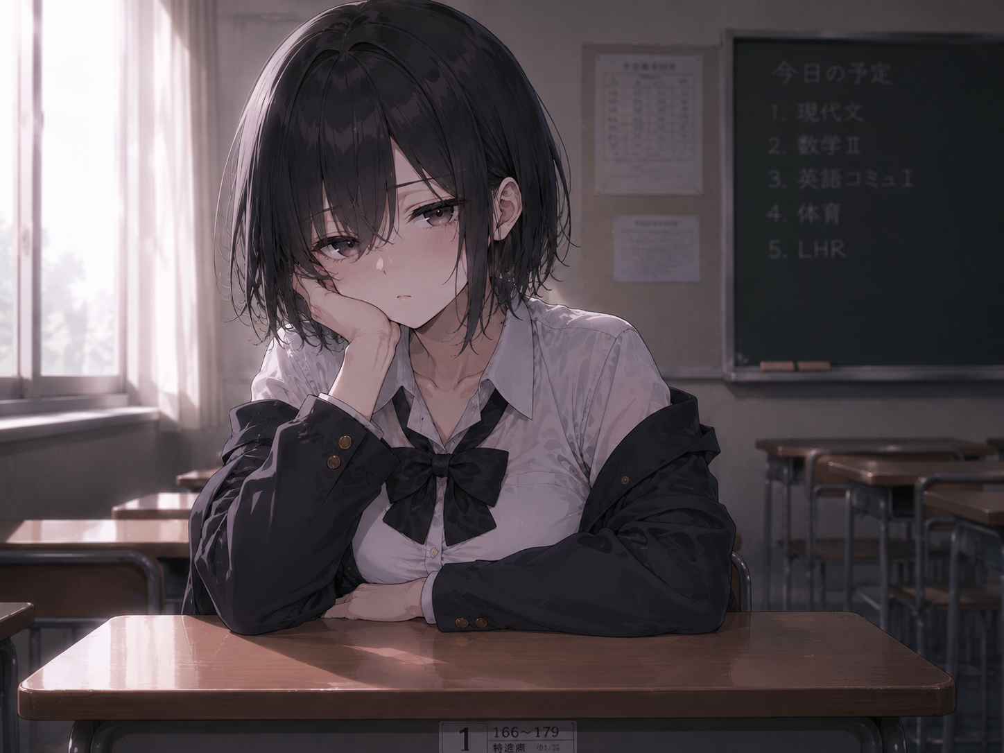 頬杖眠