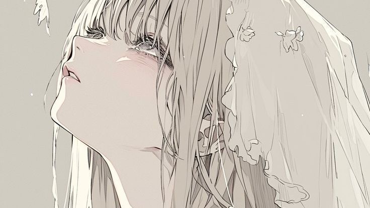 古い屋敷と白い少女