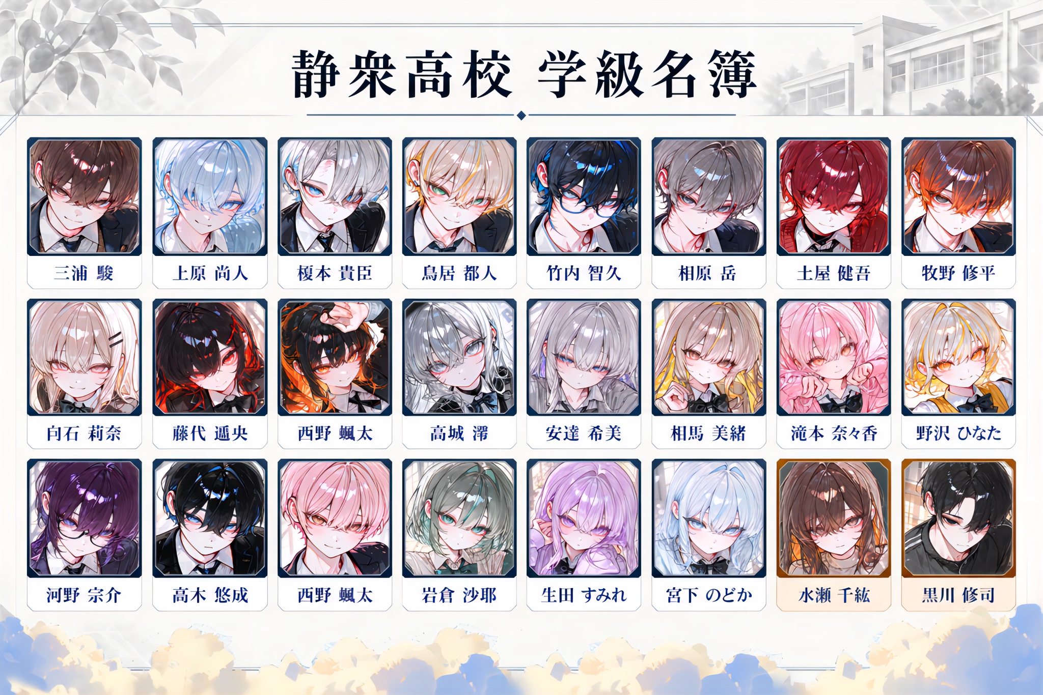 学級名簿