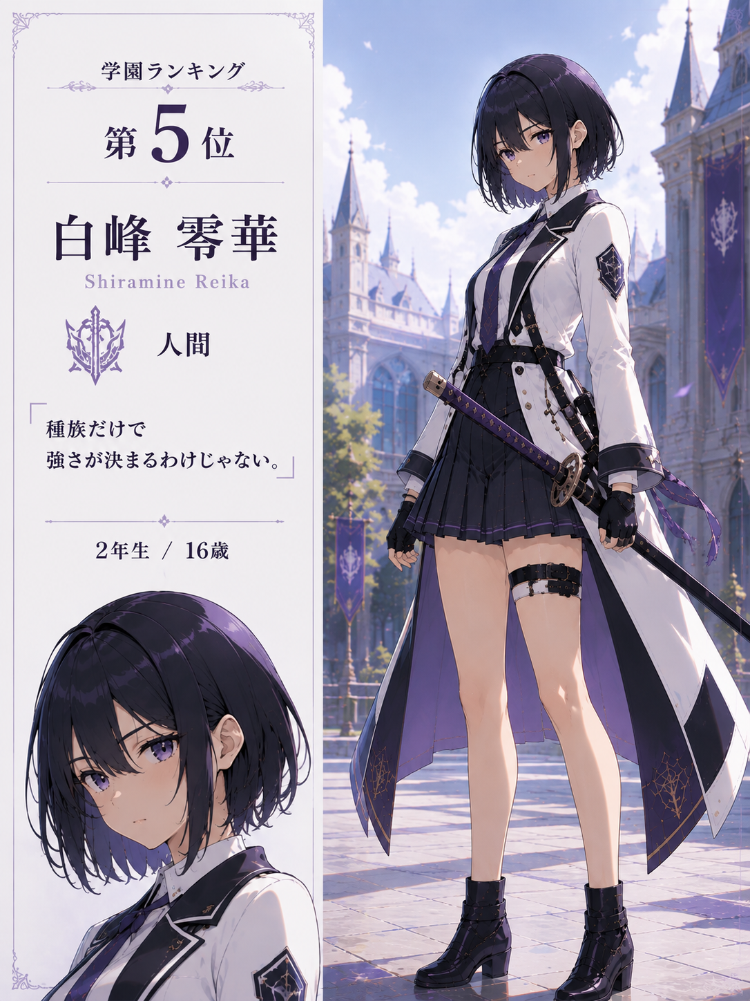零華のプロフィール