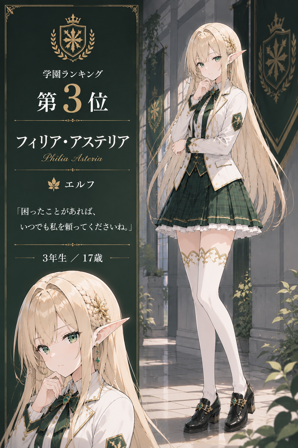 フィリアのプロフィール