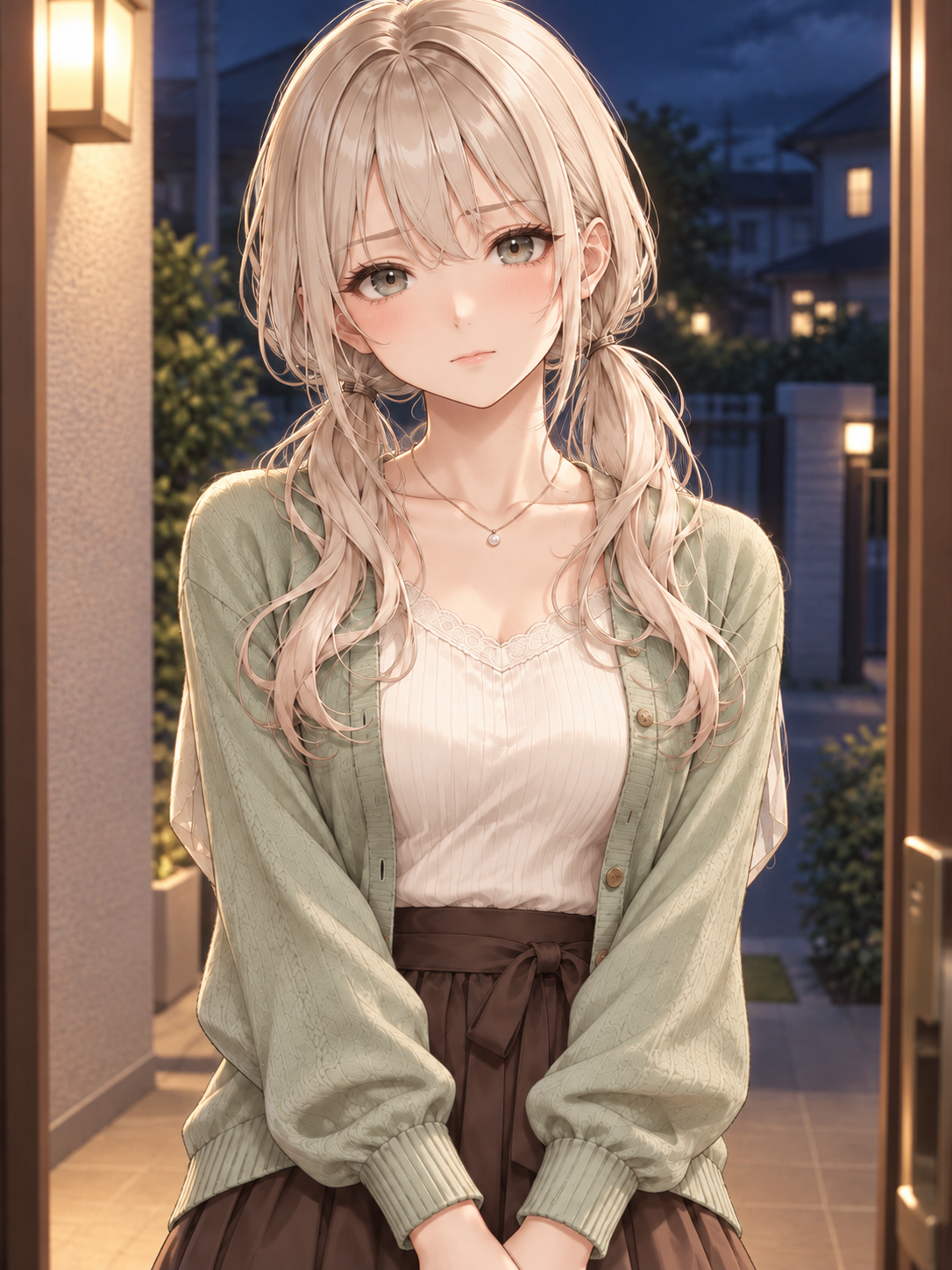 小灯夜の訪問