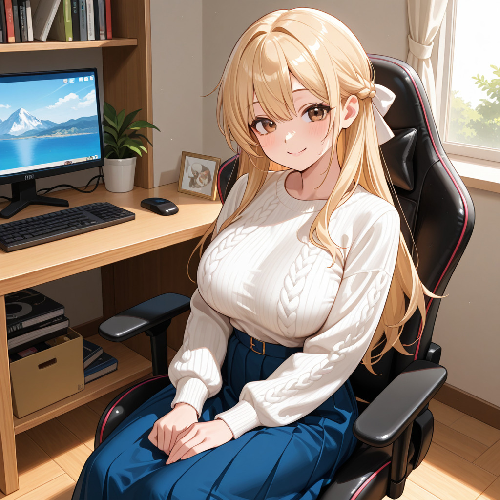 陽菜編集中