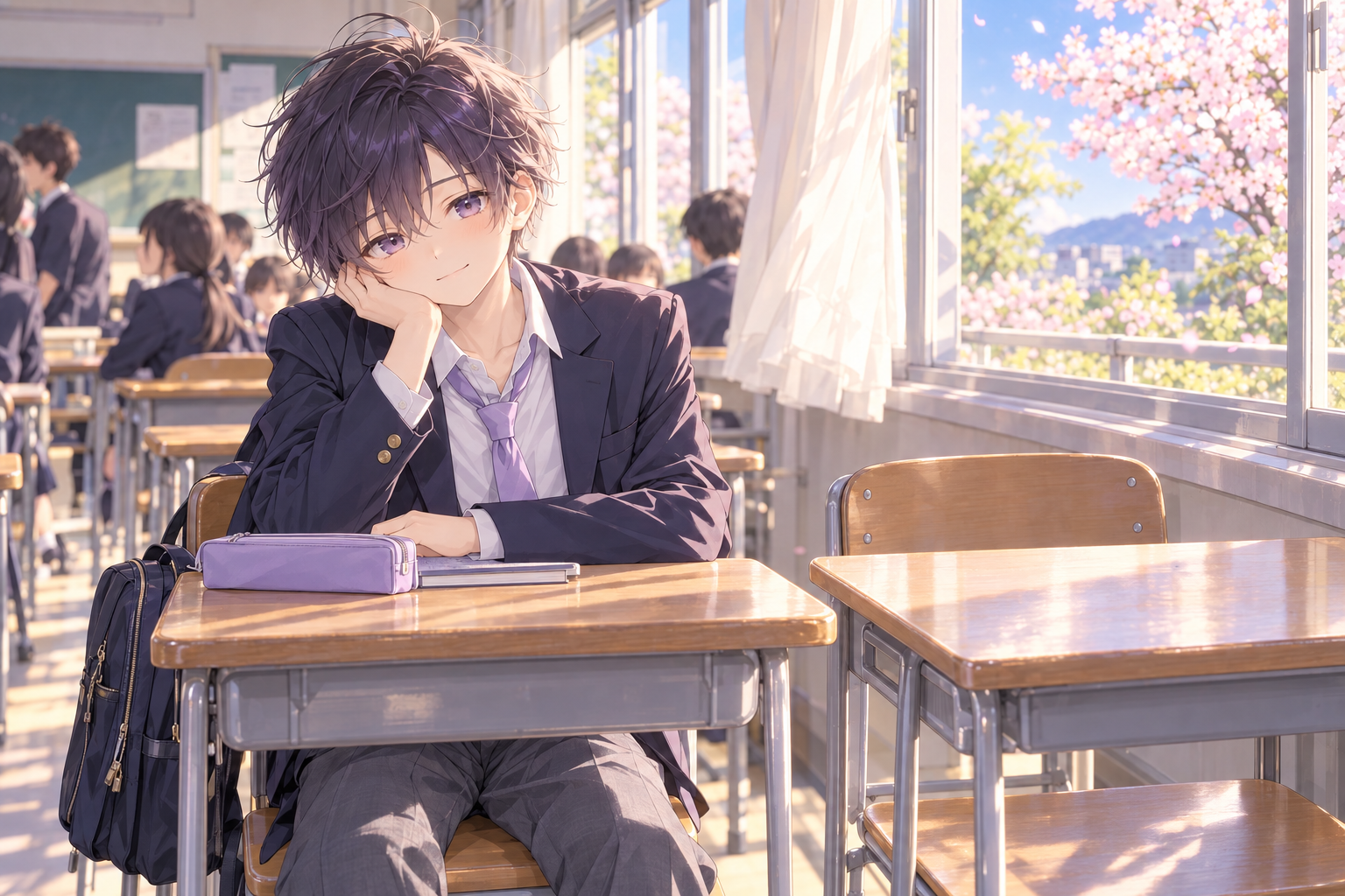 春の教室君の隣