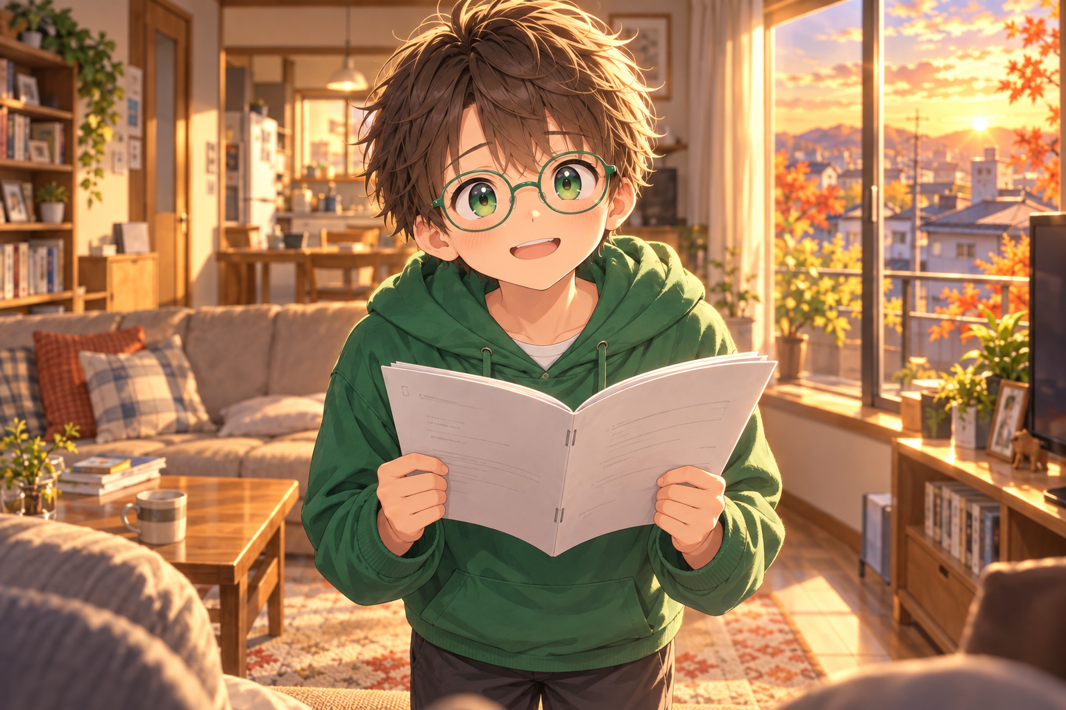 兄ちゃん練習につきあって