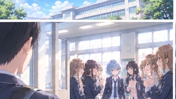 二学期最初の朝。