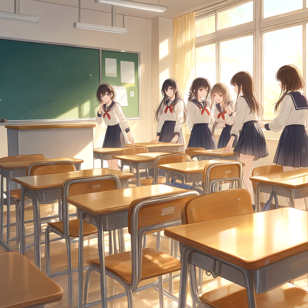 昼間の教室