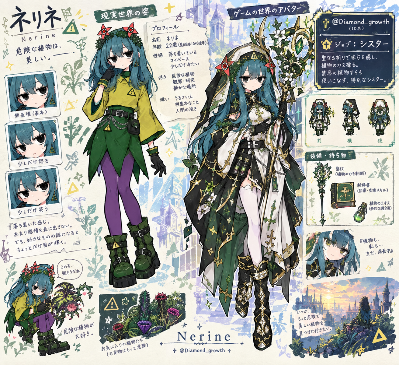 ネリネキャラシート