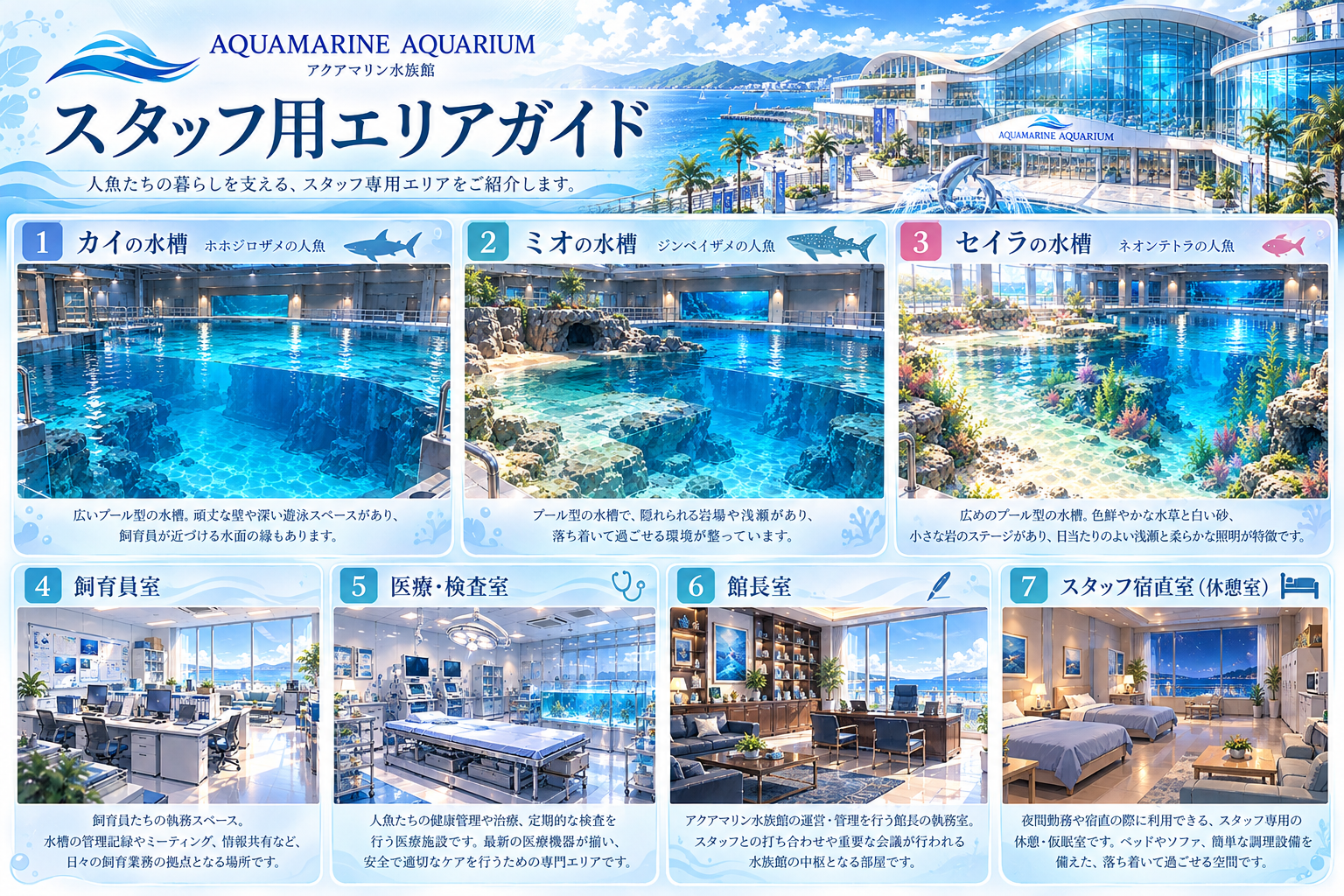 水族館エリアガイド