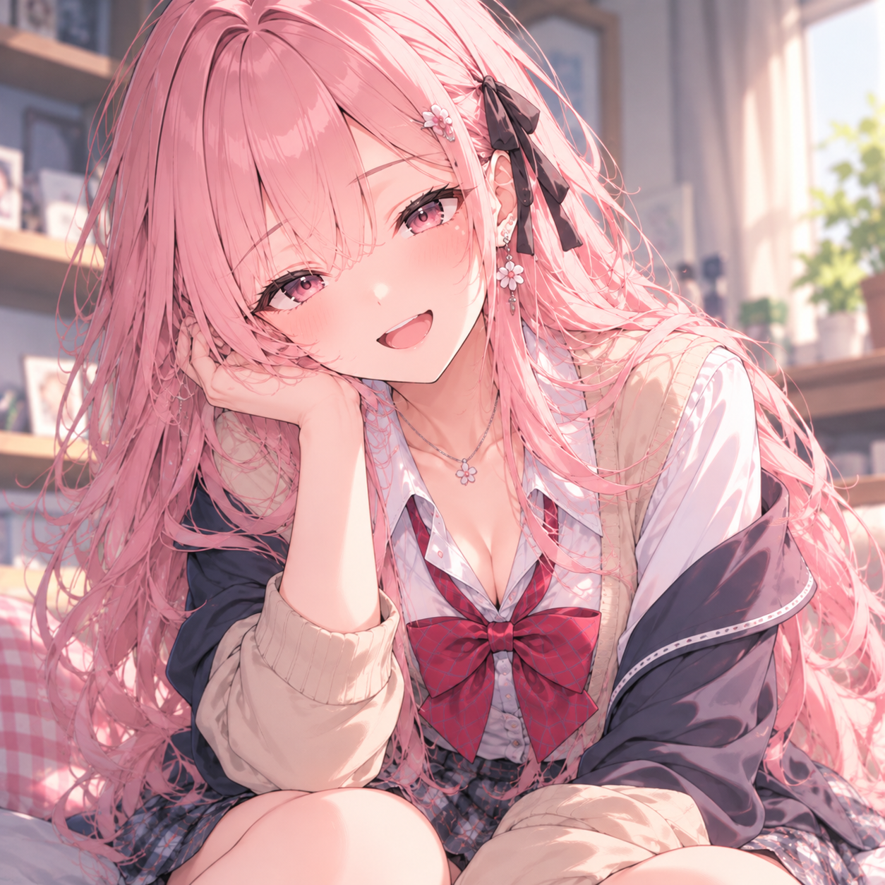桜庭美琴微笑み
