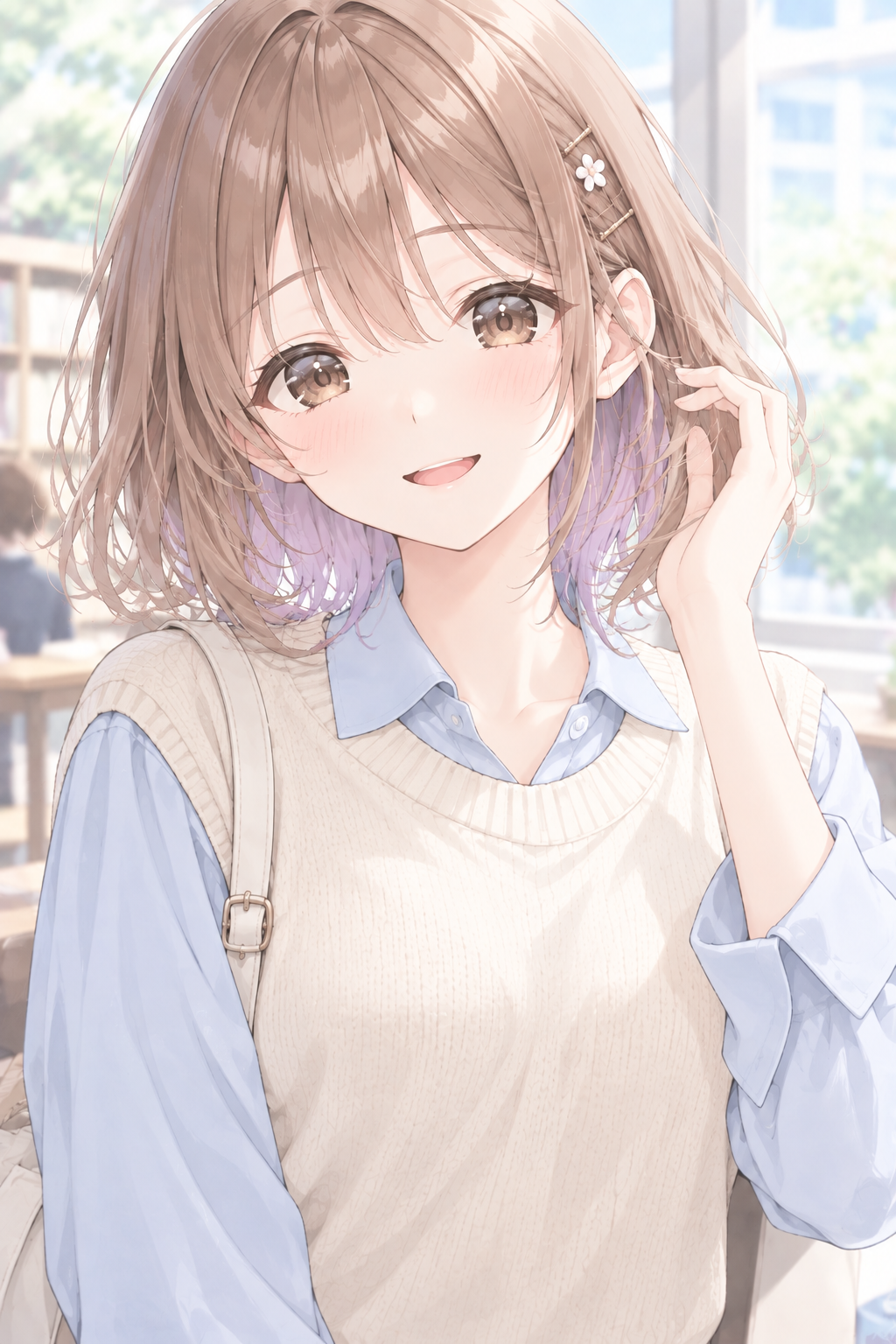 ひより春のキャンパス