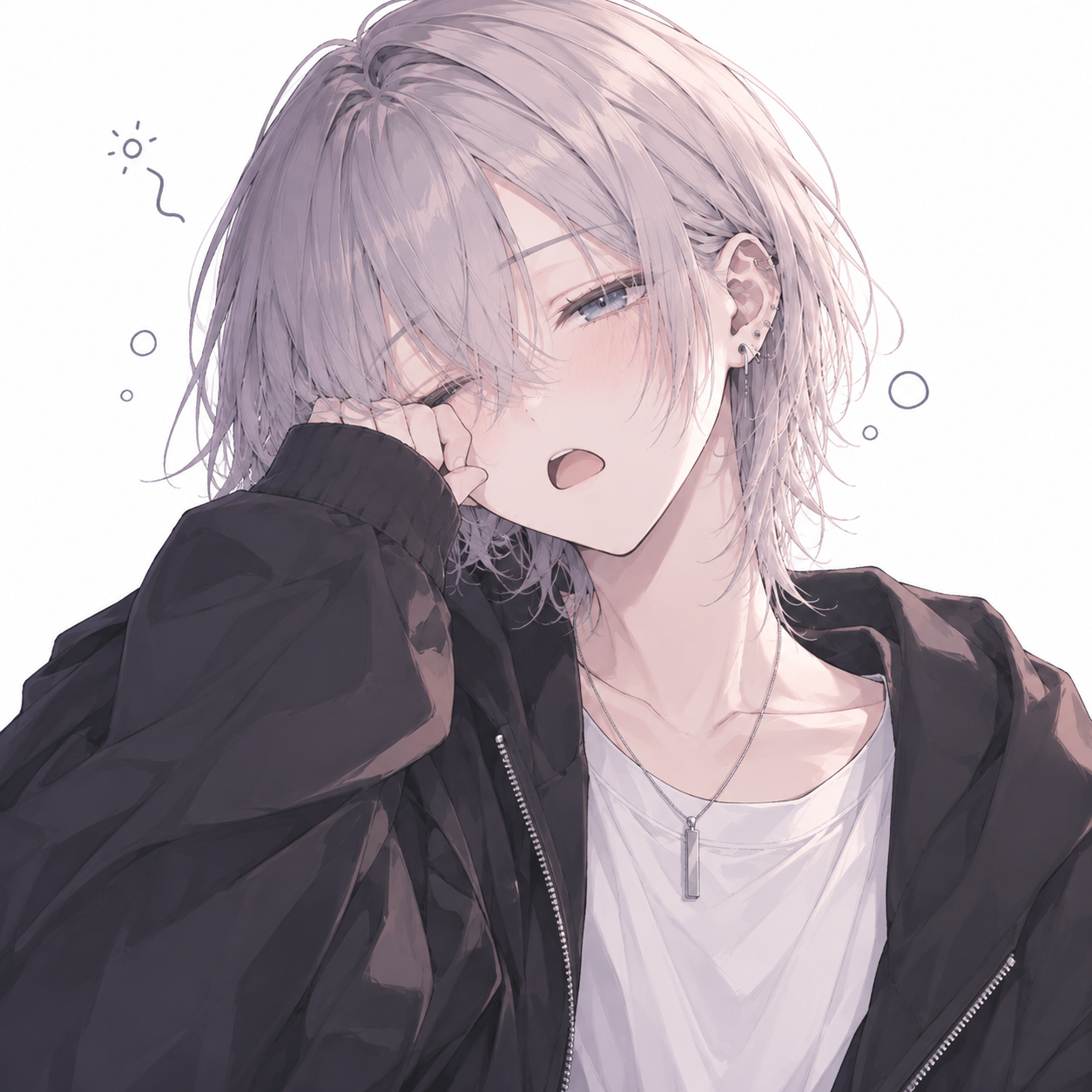 葵眠たげ