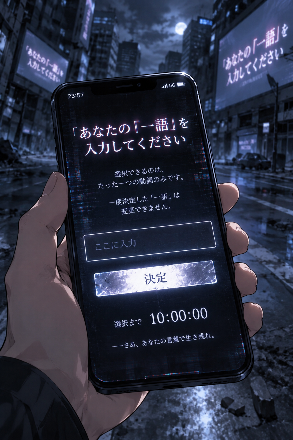 一語選択