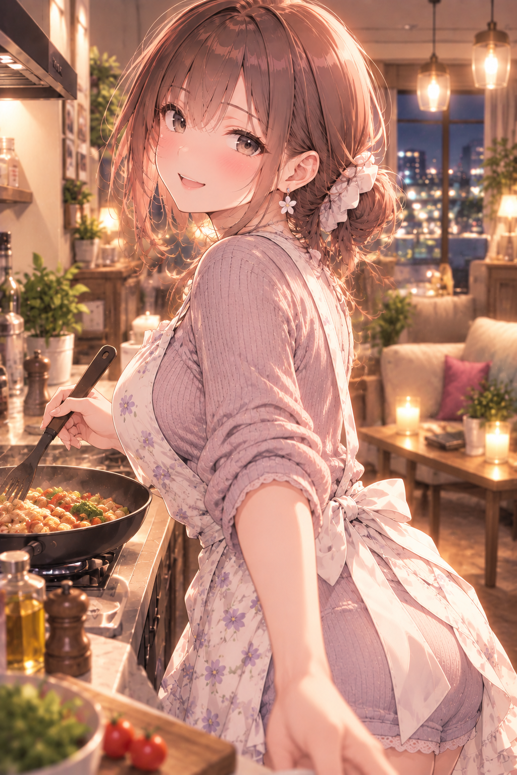 おかえりの笑顔