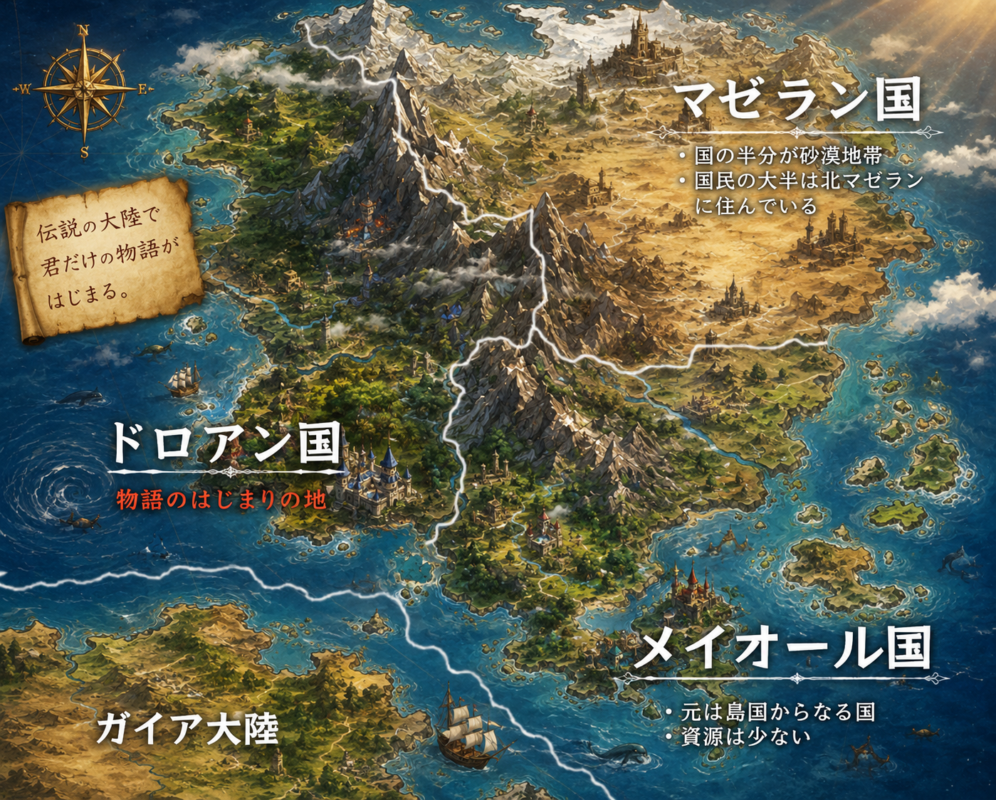 ラケアニア大陸