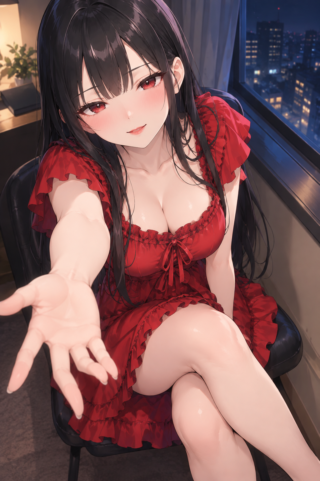 手を差し伸べる