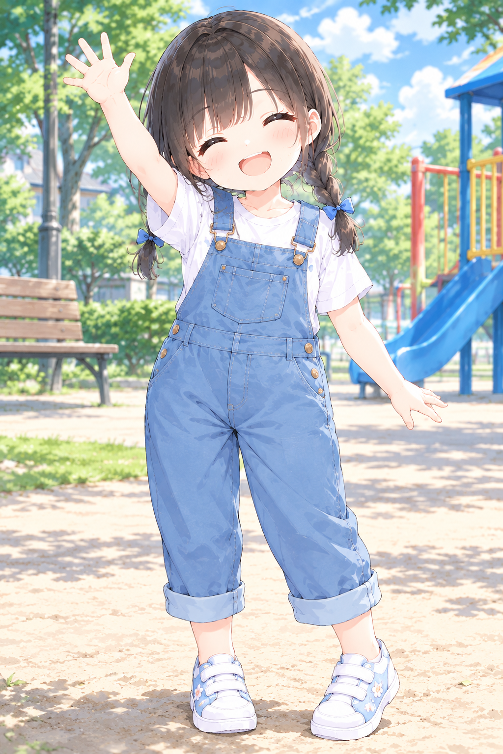 手を振るイントロ