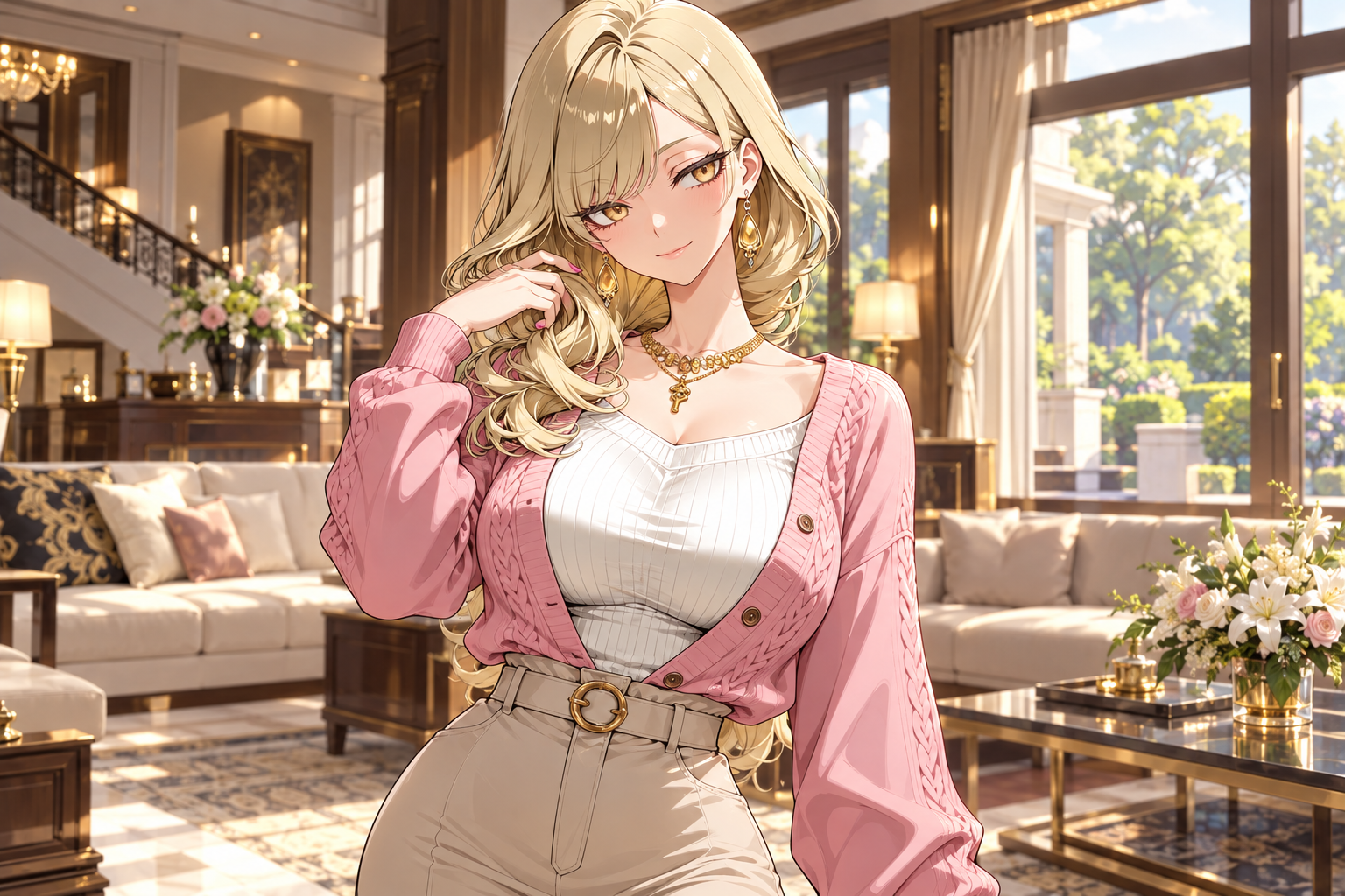 麗華顔合わせ