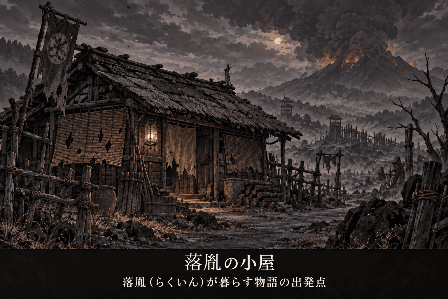 主人公の小屋