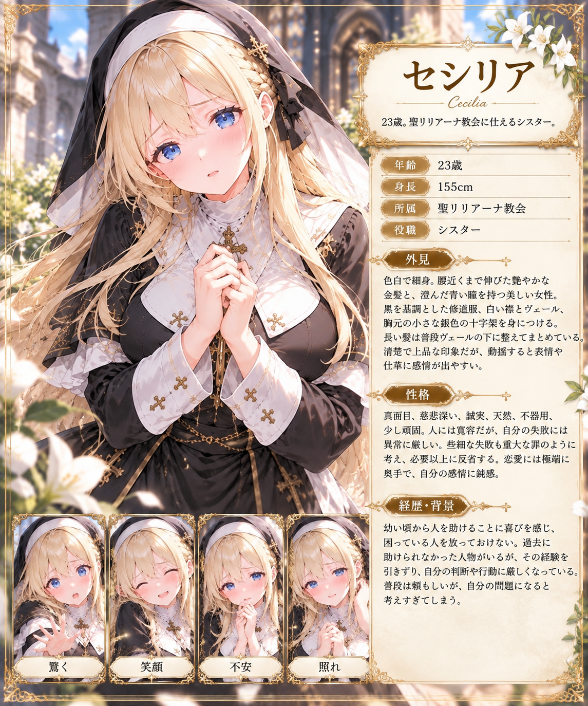 セシリア紹介