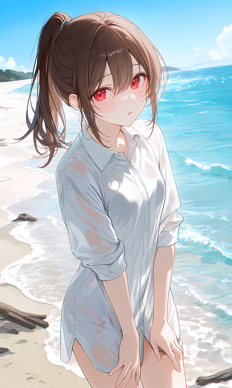 昼の渚