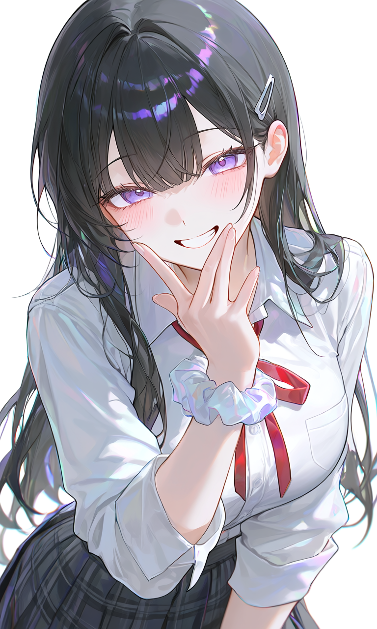 からかってきている美羽