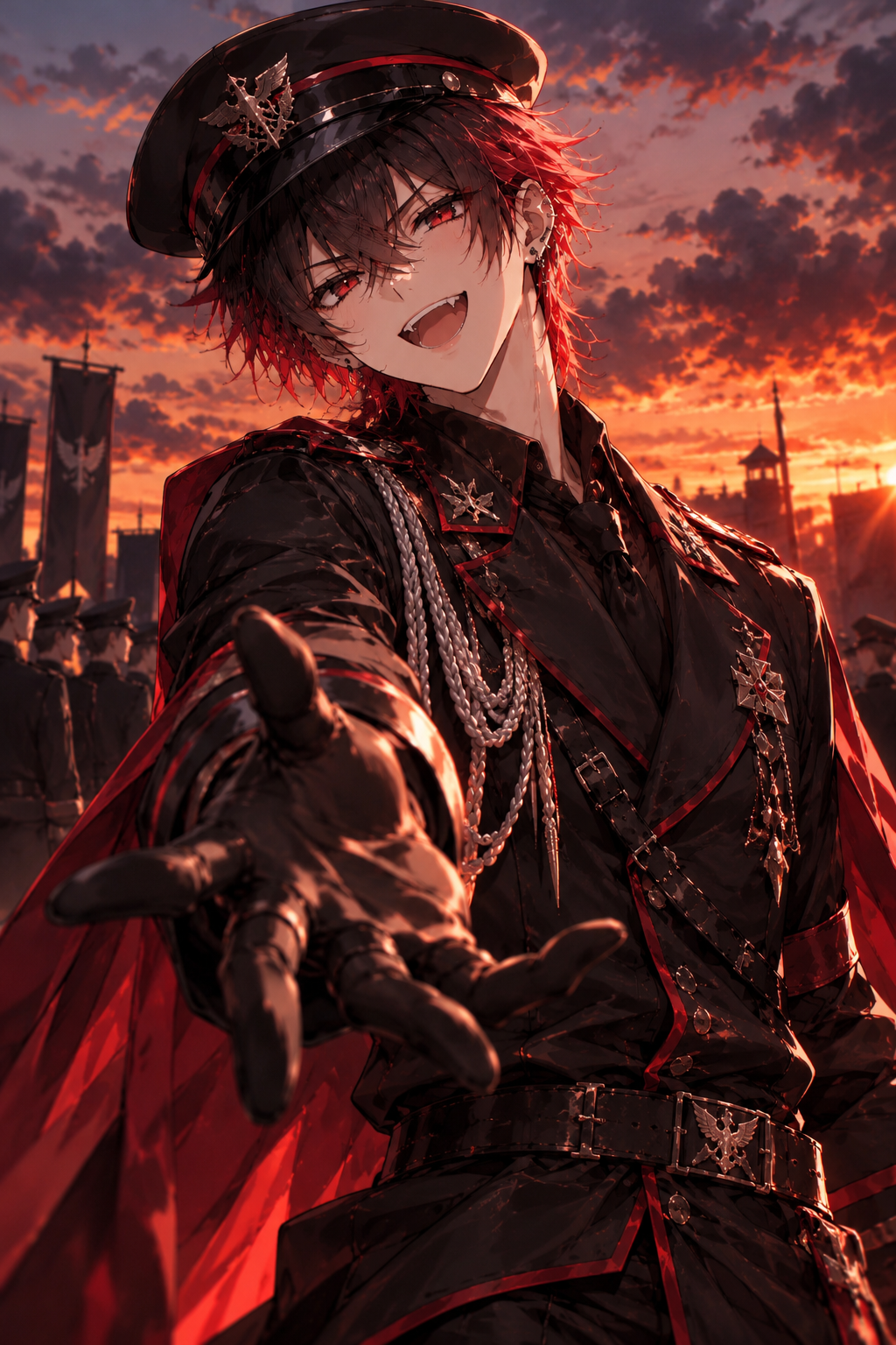 夕暮れのハヤト