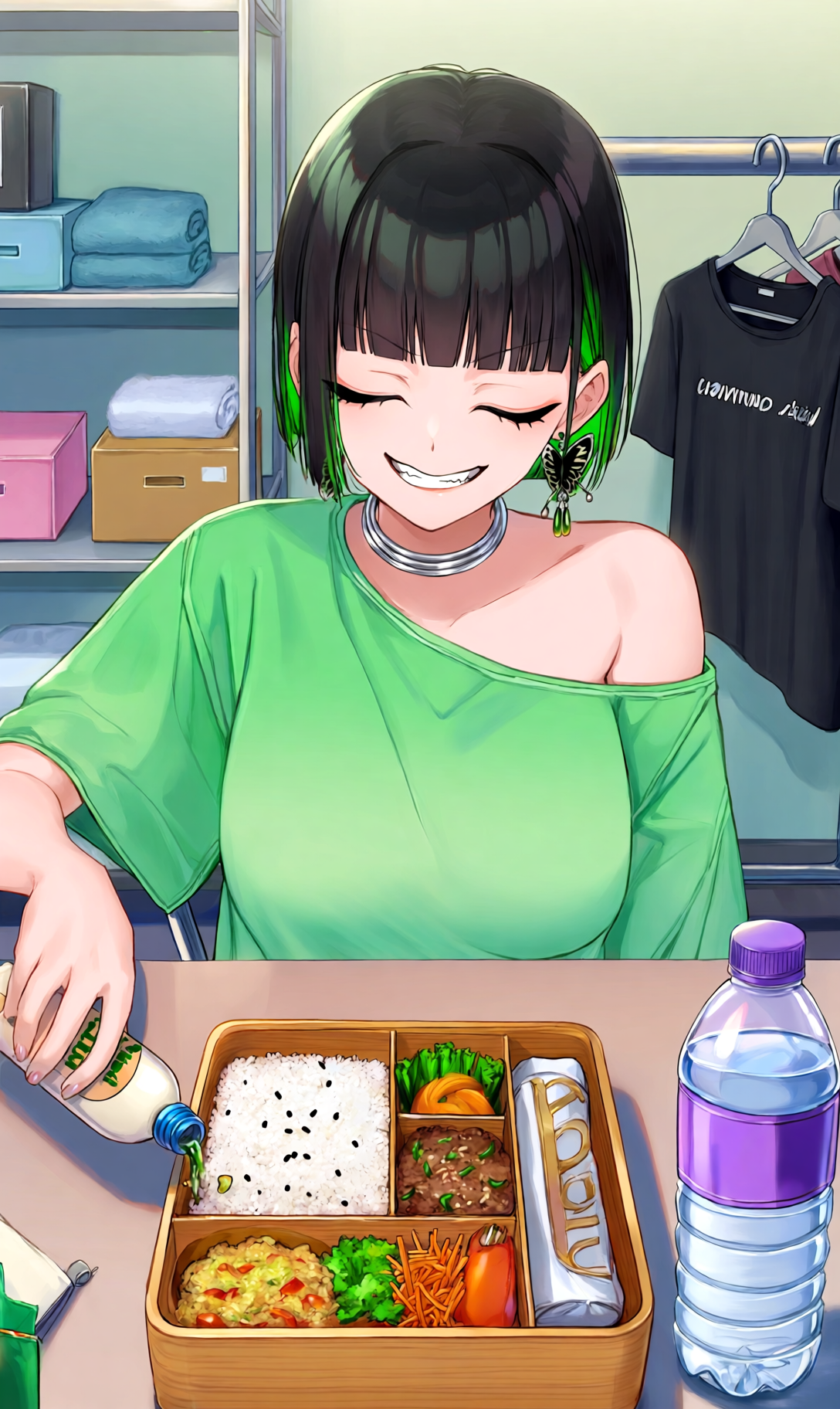毒を盛る